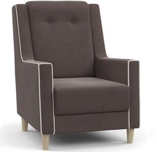 Кресло для отдыха Айрин, коричневое тк 323