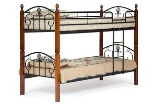 Кровать металлическая двухъярусная BOLERO 90x200см