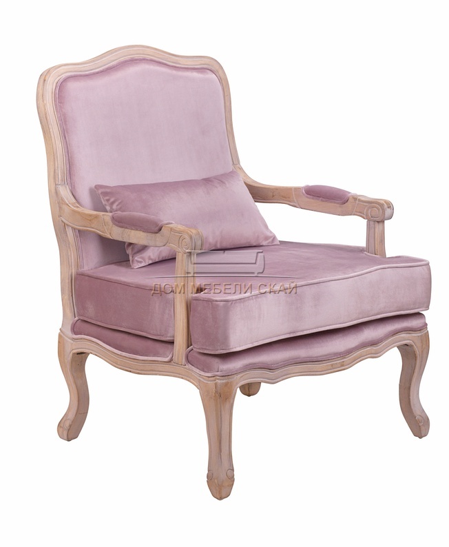 Кресло Nitro, розовый велюр
