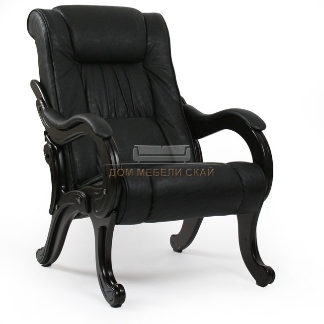 Кресло для отдыха Модель 71, венге/dundi 109