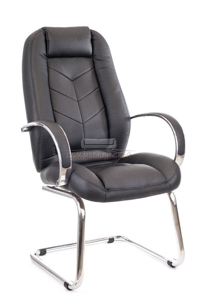 Кресло офисное Drift Full CF, экокожа черная