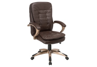 Компьютерное кресло Palamos, экокожа коричневая brown