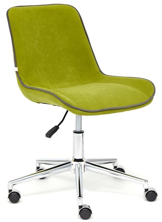 Офисное кресло Style, оливковый велюр