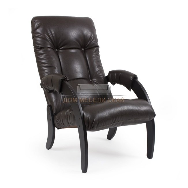 Кресло для отдыха Модель 61, венге/vegas lite amber