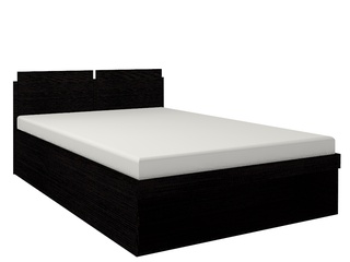 Кровать полутороспальная 140х200 Hyper 3 с ПМ, венге