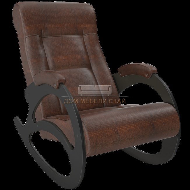 Кресло-качалка Модель 4 б/л, венге/antik crocodile