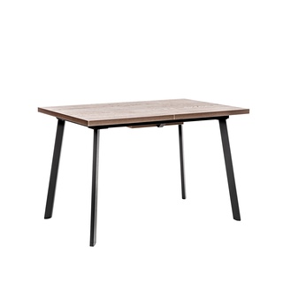 Стол обеденный раздвижной Leset Шенон 2Р, дуб галифакс табак/черный