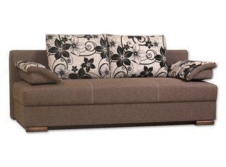 Диван-кровать Лира 1600, коричневый