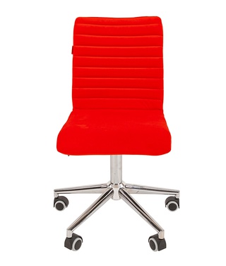 Офисное кресло Chairman 020 ткань, красный