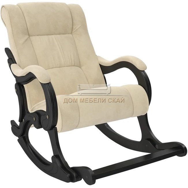 Кресло-качалка Модель 77, венге/verona vanilla