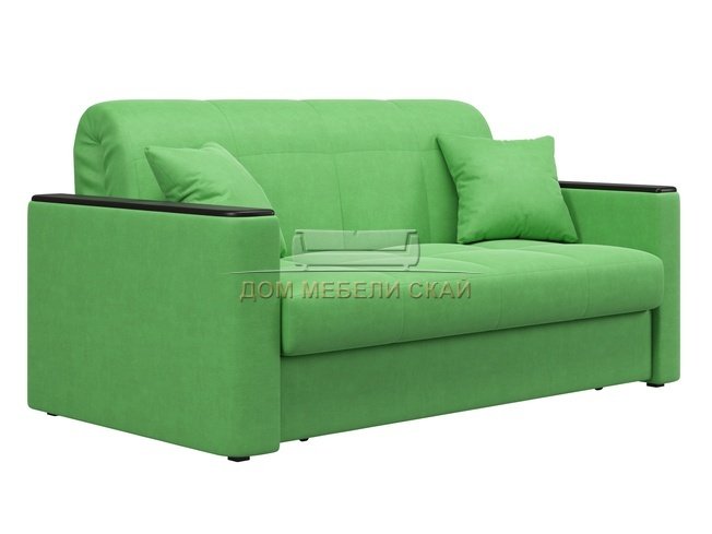 Диван-кровать Неаполь 1600, зеленый velutto 31