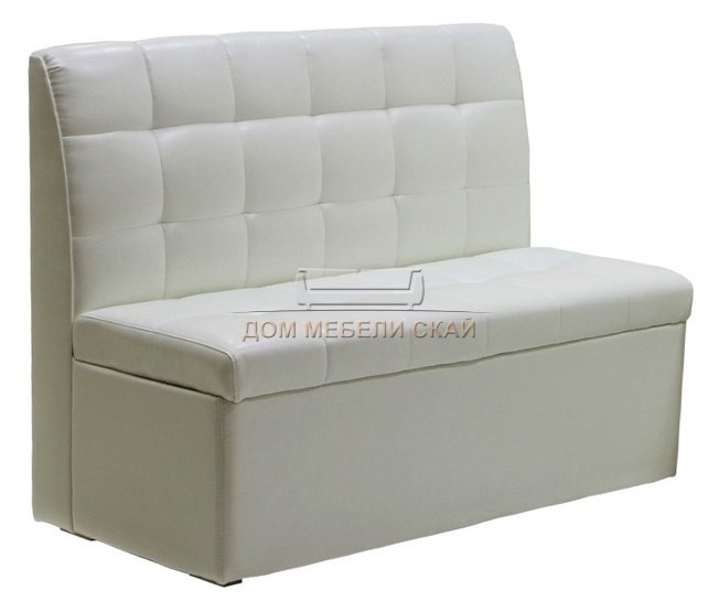 Кухонный диван-скамья Модерн 1200, белый