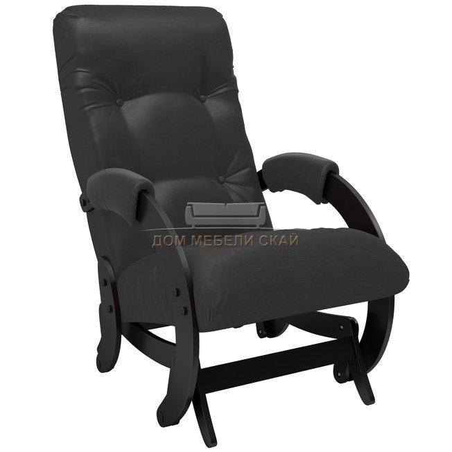 Кресло-глайдер Модель 68, венге/vegas lite black