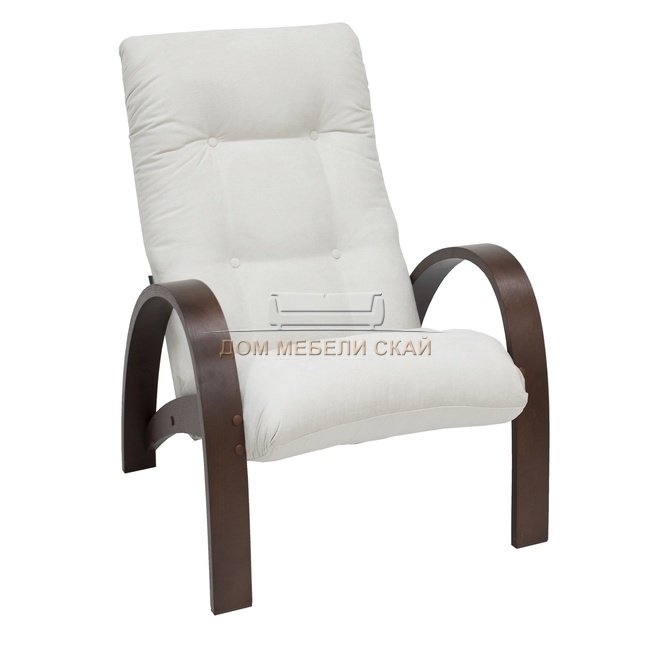 Кресло для отдыха Модель S7, орех/verona light grey