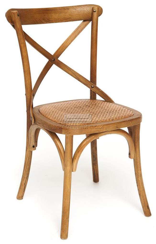 Стул Secret De Maison Cross Chair (mod.CB2001), массив светло-коричневого цвета