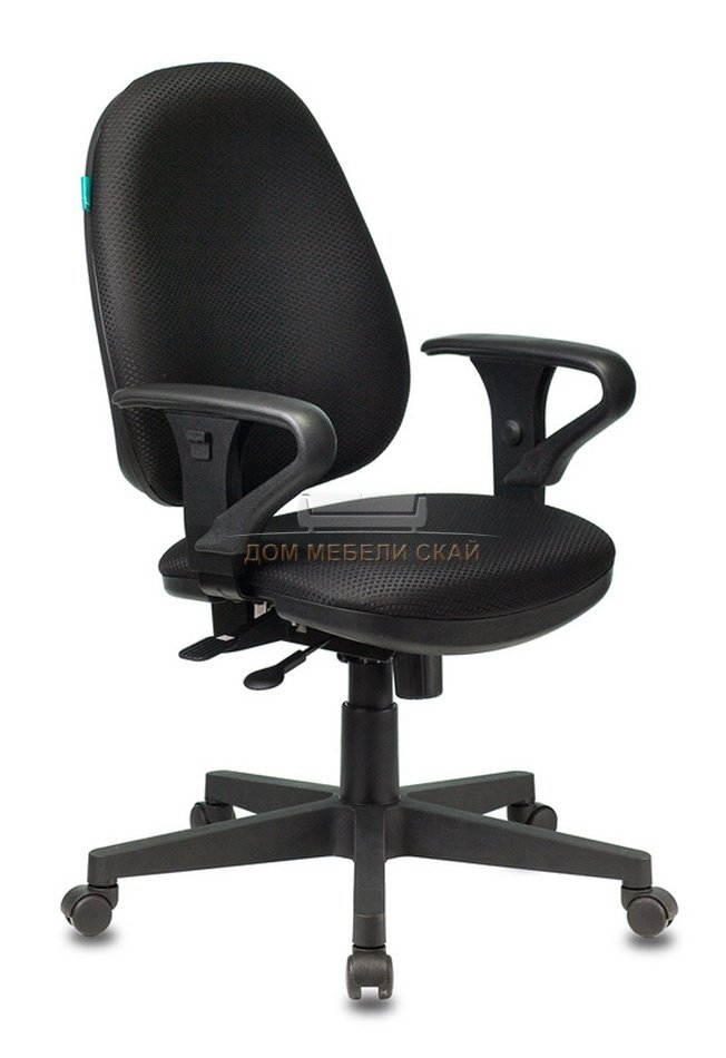 Кресло офисное T-612AXSN, черная ткань