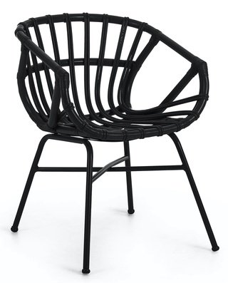 Стул-кресло CONSTANT, CC0692FN01 черного цвета