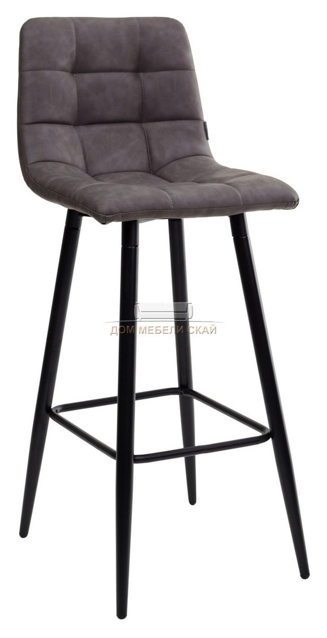 Барный стул SPICE, экокожа коричневого цвета
