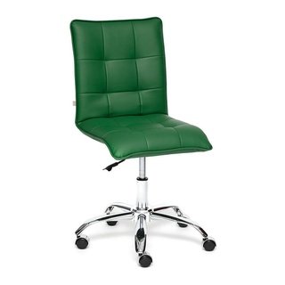 Кресло офисное Зеро Zero, зеленая экокожа