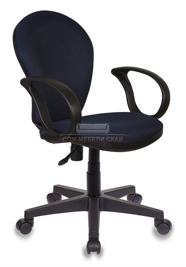 Кресло офисное CH-687AXSN, темно-синяя ткань