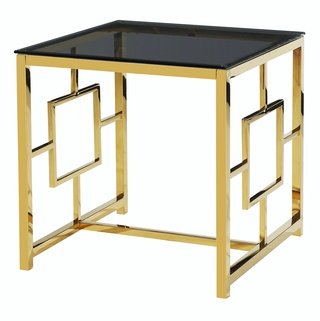 Журнальный стол Бруклин 55x55, золото