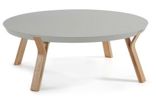 Журнальный столик Solid, светло-серый/бежевый