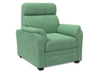 Кресло Омега, зеленый велюр