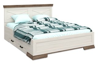 Кровать двуспальная 160x200 Марсель с ящиками