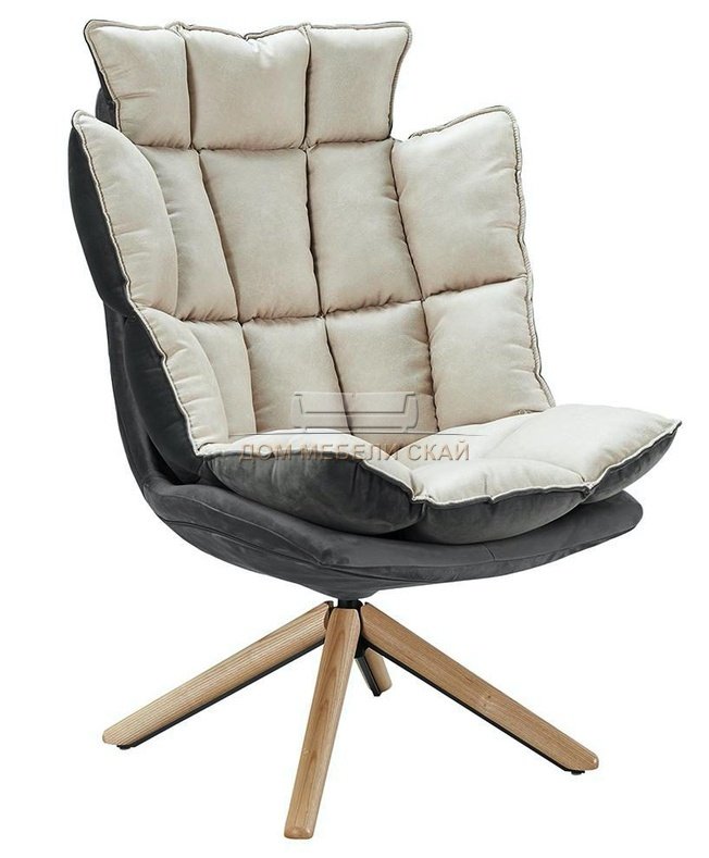 Дизайнерское кресло DC-1565С, бежевое