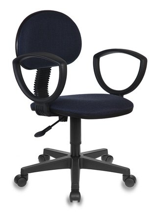 Кресло офисное CH-213AXN, темно-синяя ткань