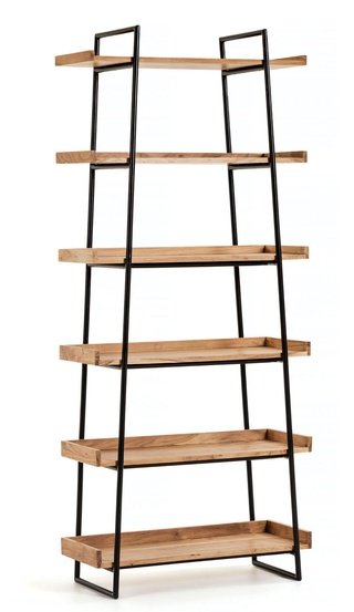 Стеллаж Basi 80x187, акация