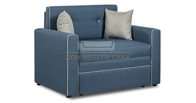 Кресло-кровать Найс (85), синий жаккард ТД 114