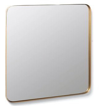 Зеркало настенное Marcus 60x60, золото