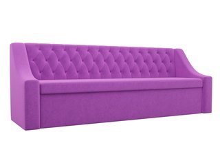 Кухонный диван со спальным местом Мерлин, фиолетовый/микровельвет