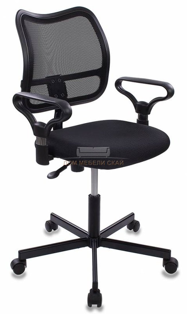 Кресло офисное CH-799M, черная ткань/сетка