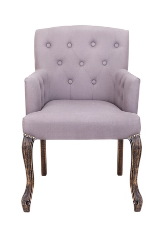 Кресло Deron, серый лён grey crafted