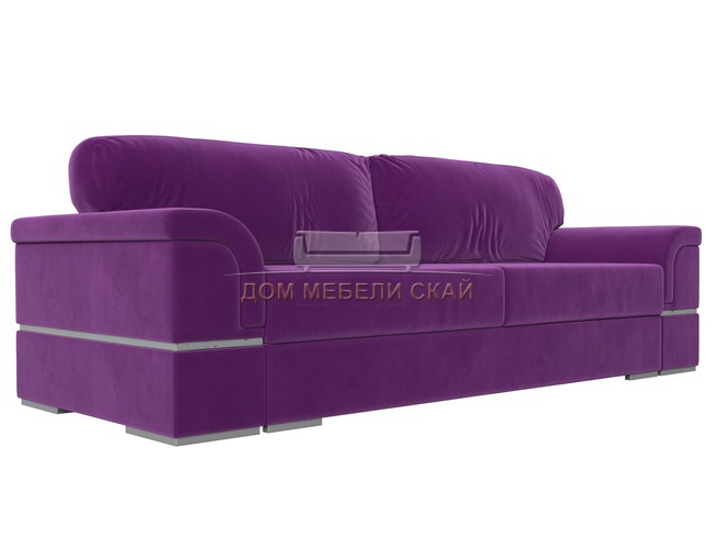 Диван-кровать Порту, микровельвет фиолетовый