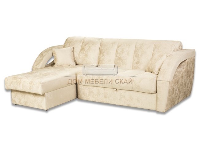 Угловой диван-кровать Палермо 1850, бежевый