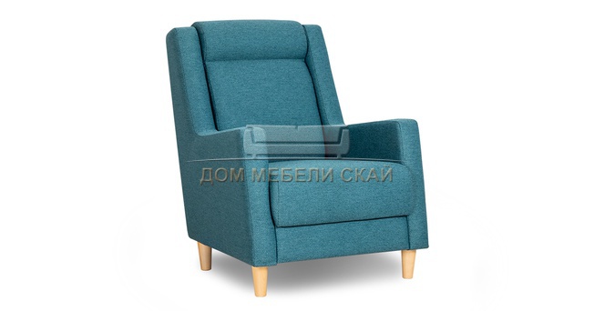 Кресло для отдыха Дилан, рогожка темно-зеленая ТК 422
