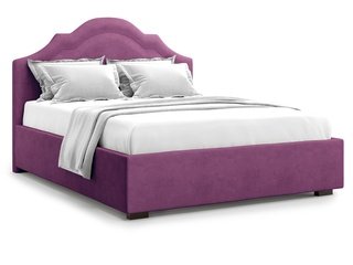 Кровать двуспальная 180x200 Madzore с подъемным механизмом, фиолетовый велюр velutto 15