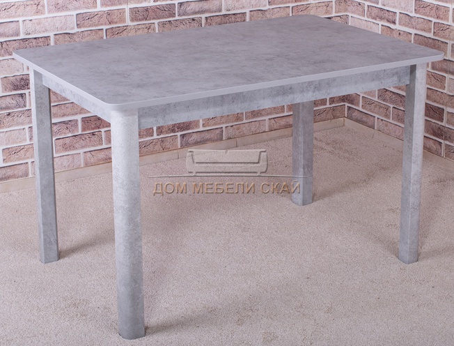 Стол обеденный Альфа ПР-1, СБ 04 СБ/серый бетон