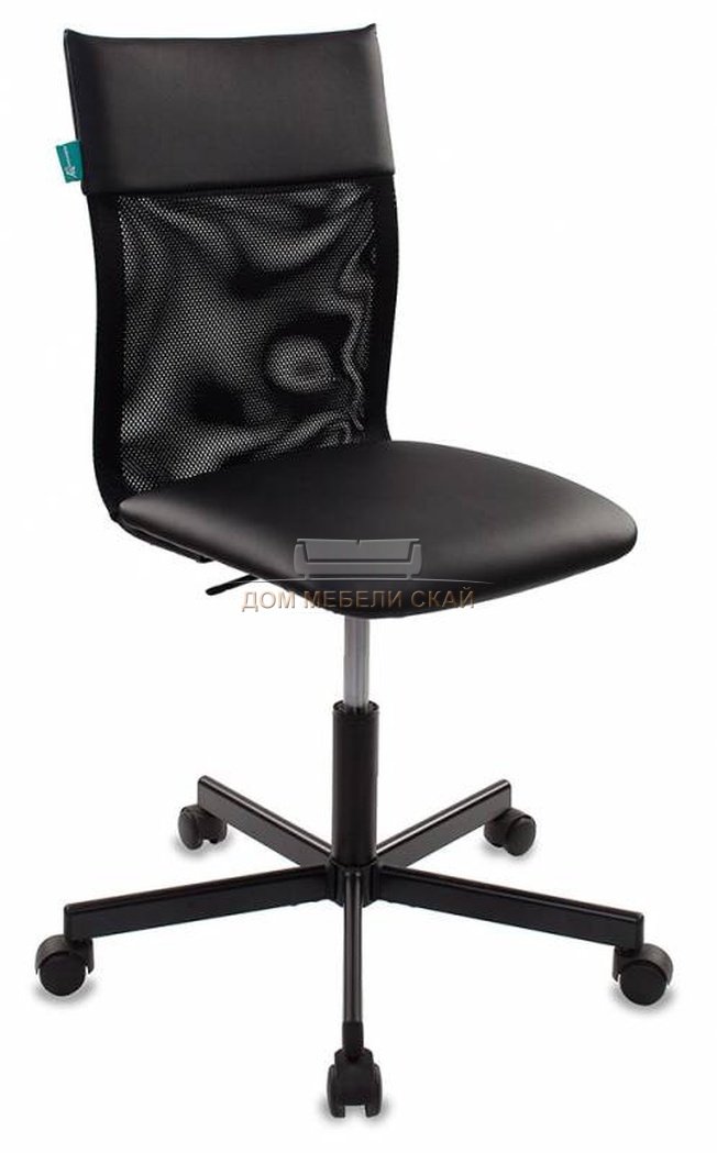 Кресло офисное CH-1399, черная экокожа/сетка