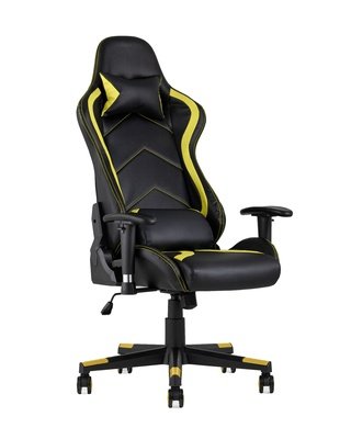 Кресло игровое TopChairs Cayenne, желтое