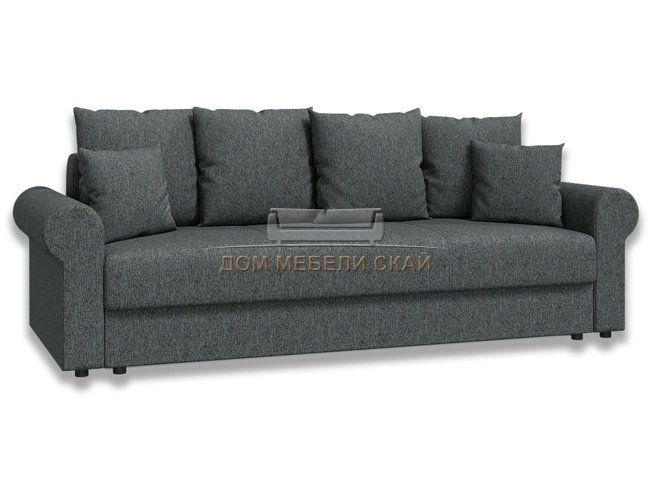 Диван-кровать Лира люкс БНП 1400, серый/рогожка