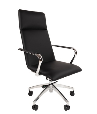 Офисное кресло Chairman 980, черная экокожа