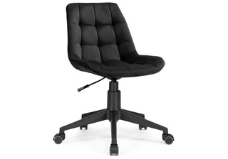 Компьютерное кресло Келми 1, велюр черный/пластик черный
