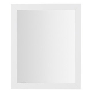 Зеркало настенное Junko 47x57, дерево белое