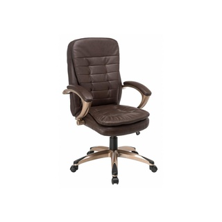 Офисное кресло Palamos, коричневая экокожа