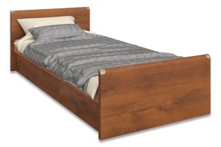 Каркас односпальной кровати Индиана JLOZ 90x200, дуб