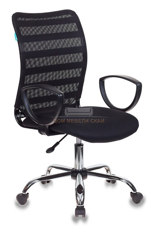 Кресло офисное CH-599AXSL, черная ткань/сетка